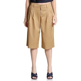 Avec Les Filles Avec Les Filles Pleat Front Shorts