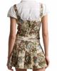 Avec Les Filles Avec Les Filles Pleated Floral Skirt - 2