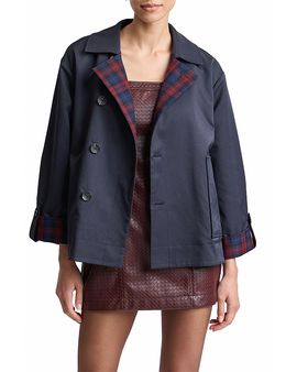 Avec Les Filles Avec Les Filles Reversible Scarf Barn Jacket