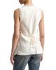 Avec Les Filles Avec Les Filles Satin Empire Waist Cutaway Top - 3