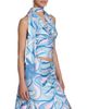 Avec Les Filles Avec Les Filles Satin Paisley Scarf Tie Halter Top - 5