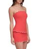Avec Les Filles Avec Les Filles Scalloped Hem Removable Straps Top - 4