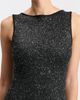 Avec Les Filles Avec Les Filles Sequin Handkerchief Hem Knit Dress - 4