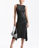 Avec Les Filles Avec Les Filles Sequin Handkerchief Hem Knit Dress - 5