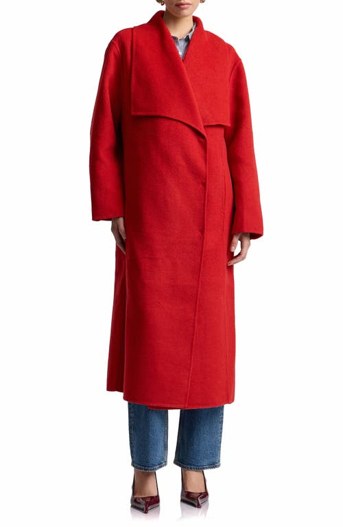 Avec Les Filles Avec Les Filles Shawl Collar Long Coat