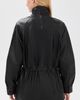 Avec Les Filles Avec Les Filles Slouchy Leather Anorak Black - 3