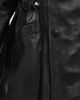 Avec Les Filles Avec Les Filles Slouchy Leather Anorak Black - 6