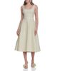 Avec Les Filles Avec Les Filles Striped Gingham Bustier Midi Dress - 1
