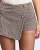 Avec Les Filles Avec Les Filles Textured Mini Skort - 4