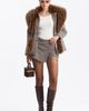 Avec Les Filles Avec Les Filles Textured Mini Skort - 5