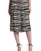 Avec Les Filles Avec Les Filles Zebra Print Culottes  - 1