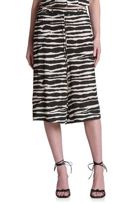 Avec Les Filles Avec Les Filles Zebra Print Culottes 
