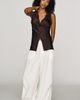 Avec Les Filles Lace Hem Tank Top - 2