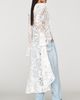 Avec Les Filles Ruffle Lace Longline Top - 3
