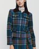 Avec Les Filles Slim Plaid Jacket - 1