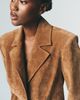 Avec Les Filles Suede Blazer Jacket - 1