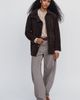 Avec Les Filles Suede Funnel Neck Jacket - 2