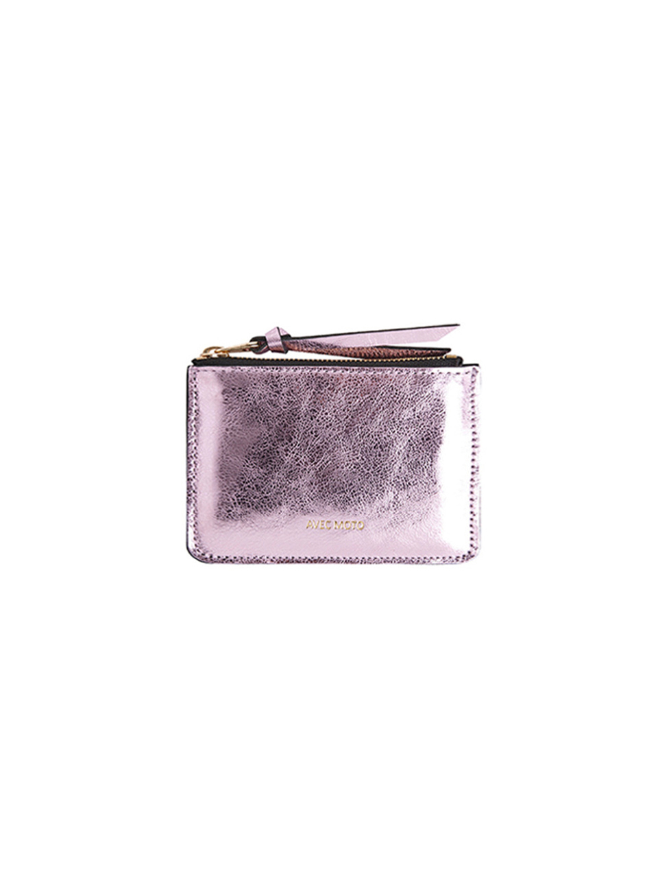 AVECMOTO Emma Coin Purse Lavender Pink Foil