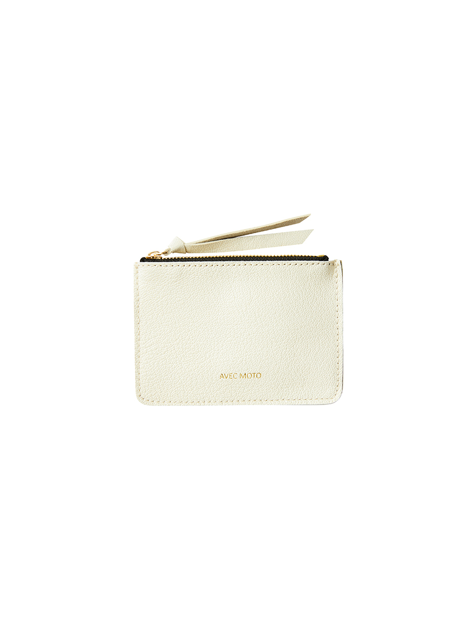 AVECMOTO Emma Coin Purse White Pearl