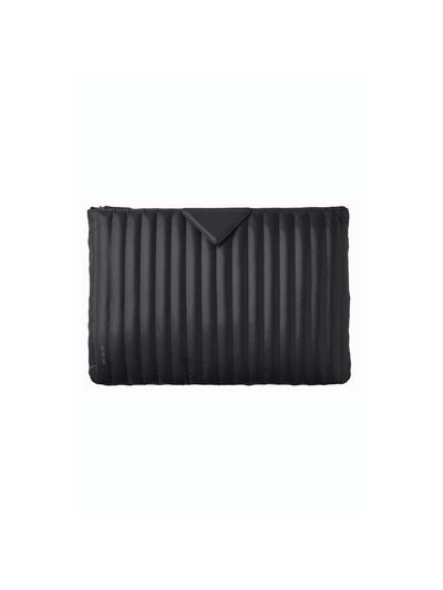 AVECMOTO Rose Clutch Bag L Black