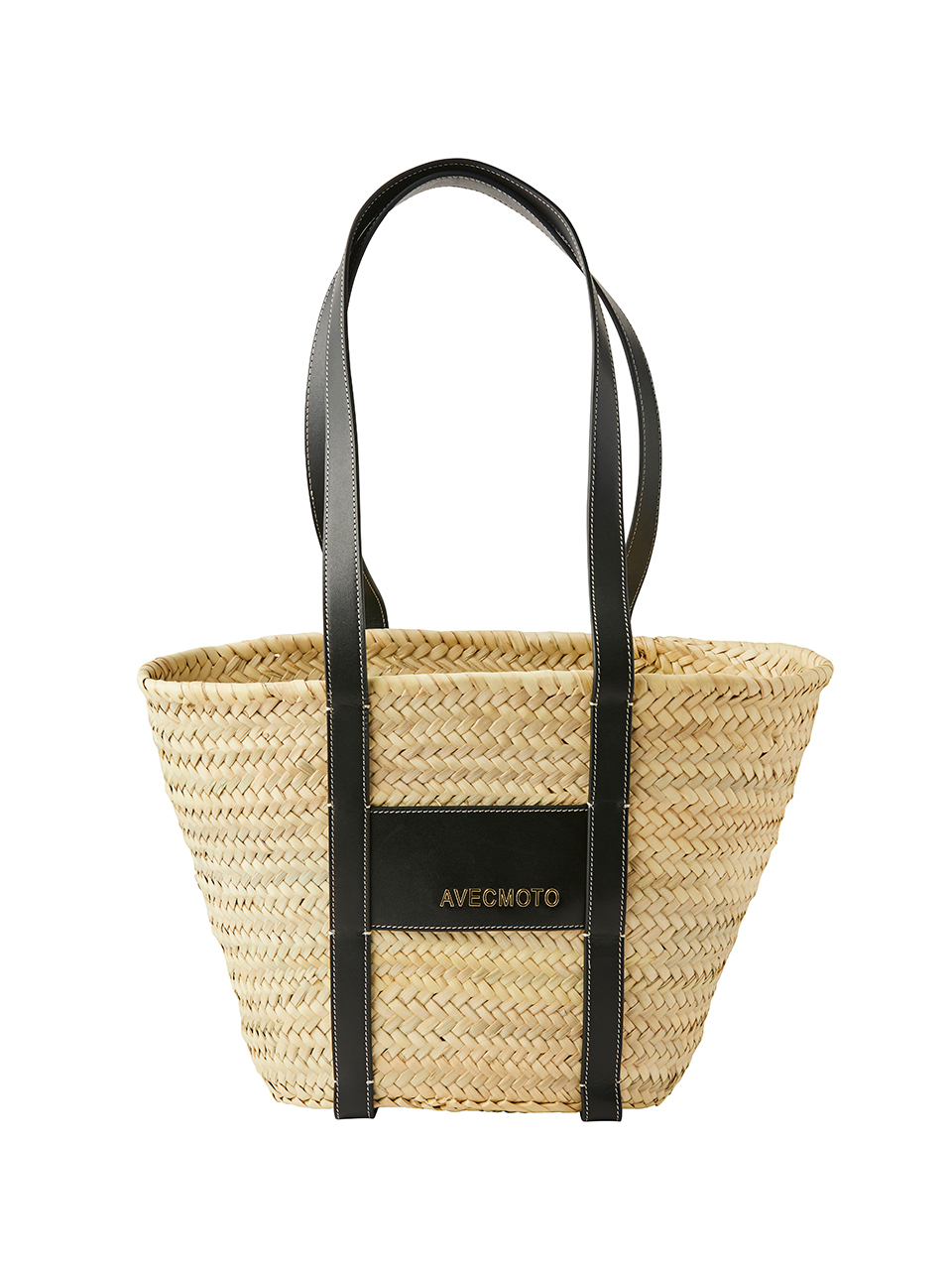 AVECMOTO Saint-Tropez Cabas Bag Black