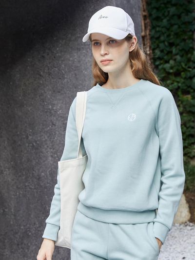 Aven AVEN Small Logo Sweatshirt [GREEN]