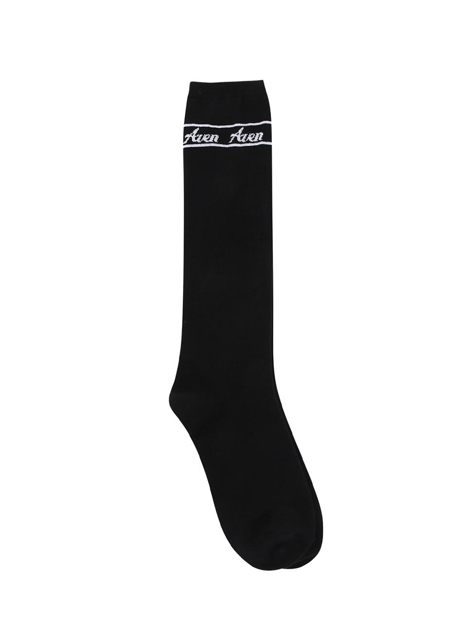 Aven Basic Knee Socks [Black]