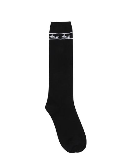 Aven Basic Knee Socks [Black]