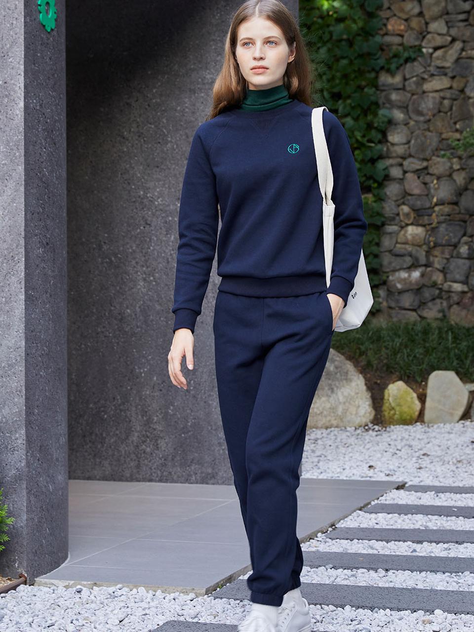 Aven Basic Line Jogger Sweatpants Golf [Navy]