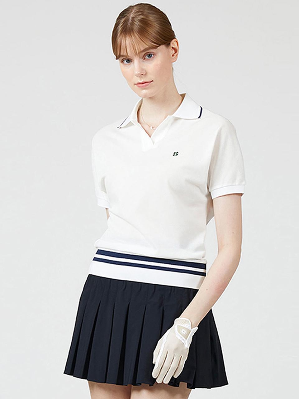 Aven Elastic Band Pleated Skirt [Black]