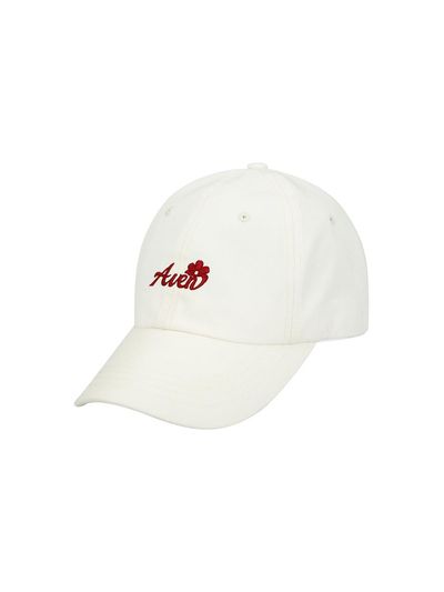 Aven Embroidered Logo Ball Cap [Ivory]
