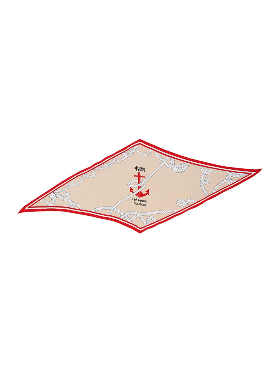 Aven Hampton Yacht Sailor Scarf [Red]