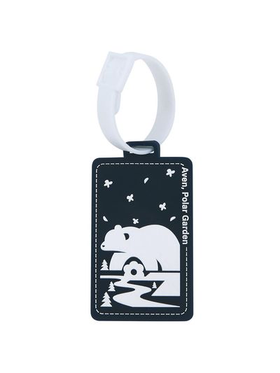 Aven Polar Garden Luggage Tag [Navy]