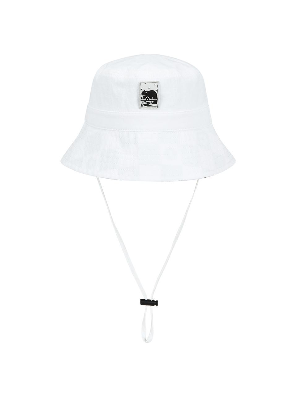 Aven Polar Garden String Bucket Hat [White]