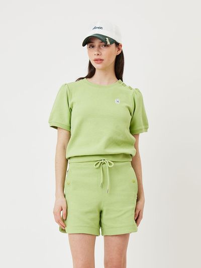 Aven Puff Sleeve Sweatshirt Golf [GREEN]