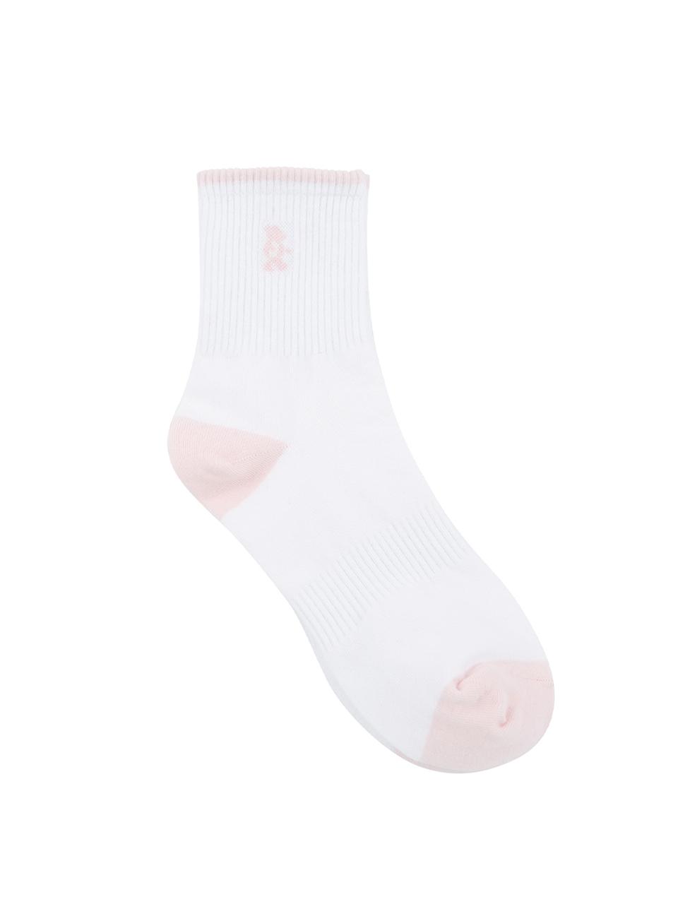 Aven Signature Middle Socks [White]
