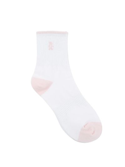 Aven Signature Middle Socks [White]