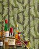 Avenie Avenie Countryside Garden Green Ferns Removable Wallpaper in Green at Urban Outfitters - 1