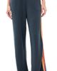 Aviator Nation Aviator Nation 5 Stripe Wide Leg Sweatpants Charcoal - 1