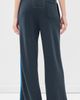 Aviator Nation Aviator Nation 5 Stripe Wide Leg Sweatpants Charcoal - 3
