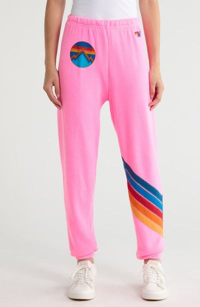 Aviator Nation Aviator Nation All Seasons Circle Chevron Sweatpants
