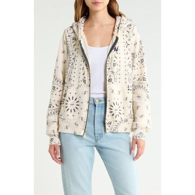 Aviator Nation Aviator Nation Bandana Front Zip Hoodie