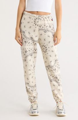 Aviator Nation Aviator Nation Bandana Print Sweatpants