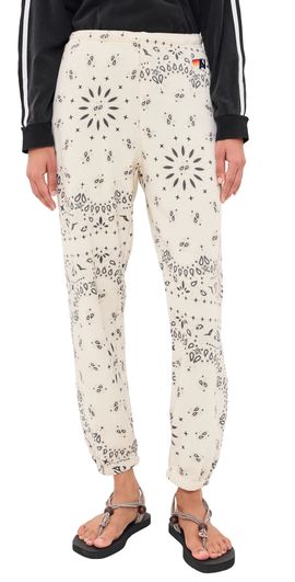 Aviator Nation Aviator Nation Bandana Sweatpants Vintage White
