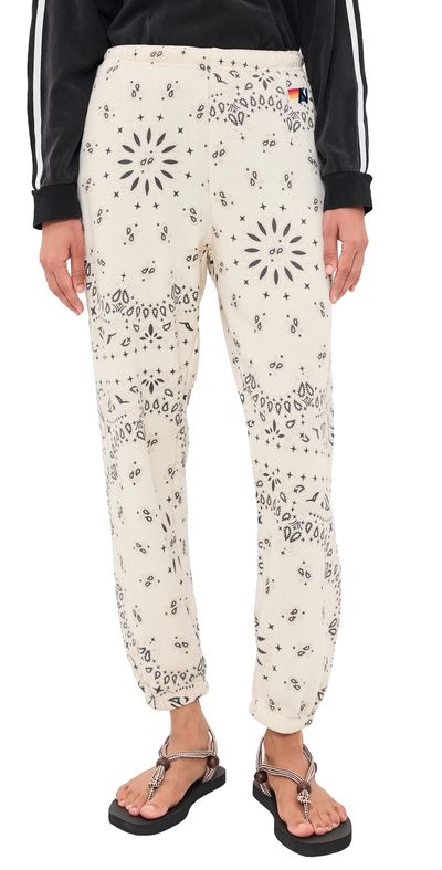 Aviator Nation Aviator Nation Bandana Sweatpants Vintage White