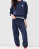 Aviator Nation Aviator Nation Bolt Stitch Sweatpants Navy/White - 2
