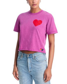 Aviator Nation Aviator Nation Heart 2 Boyfriend Tee