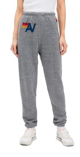 Aviator Nation Aviator Nation Logo Sweatpants Heather Grey