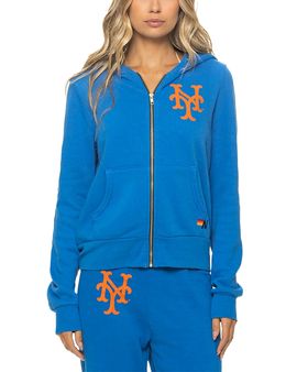 Aviator Nation Aviator Nation Ny Mets 2026 Graphic Zip Front Hoodie