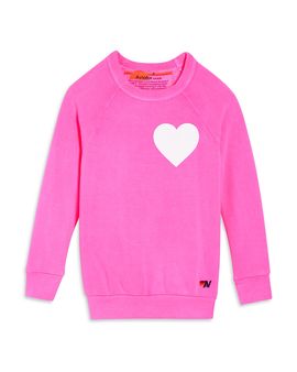 Aviator Nation Aviator Nation Unisex Heart Print Sweatshirt